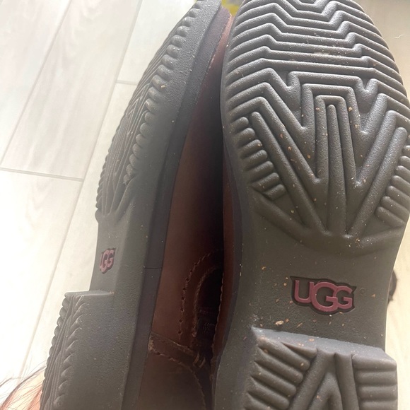 UGG Elsa Waterproof Leather & Wool Equestrian Boot - Picture 2 of 5